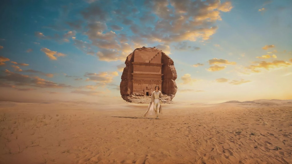 Hegra rock tombs in AlUla